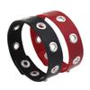 Comfortable Bracelet Punk Bracelet Stylish Statement Bracelet Fashionable Women Bracelet PU Texture for Everyday