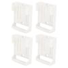 4 Pcs Air Conditioner Remote Control Wall Mount Holder Fit for ARC433A26 ARC433A24 ARC433A73 ARC433A55 AC Remote Control