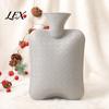 Portable Feet Warming Bag 500/1000/2000ML Christmas Hot Water Bottle, PVC with Plush Cover, Reusable Bottle Long Lasting Heat Retention, Winter