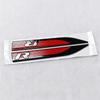 1Pair V W R/R Line Logo Car Side Fender Emblem Badge Sticker Car Styling Accessories