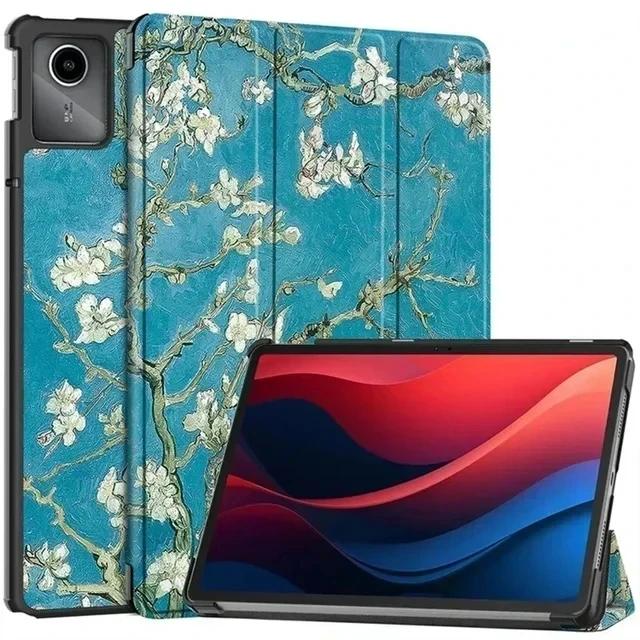 For Lenovo Tab M11 TB330FU TB331FC Xiaoxin Pad 11 2024 Tri-Folding Stand Smart Tablet Cover Funda for Xiaoxin Pad 2024 Case
