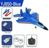 Luminous Remote Control Fighter Jet 650 Model - Drop-Resistant Foam Fixed-Wing Toy Plane for Kids