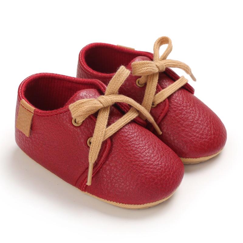 Soft Sole Leather Baby Shoes for Infants/Toddlers - Unisex Spring/Autumn Indoor/Outdoor Walkers