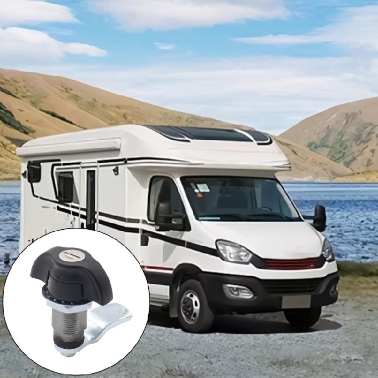 Truck Campers Door Lock Latches Telescopic Function Campers Trailer Cabinet Garage Door Lock Hardware Accessories