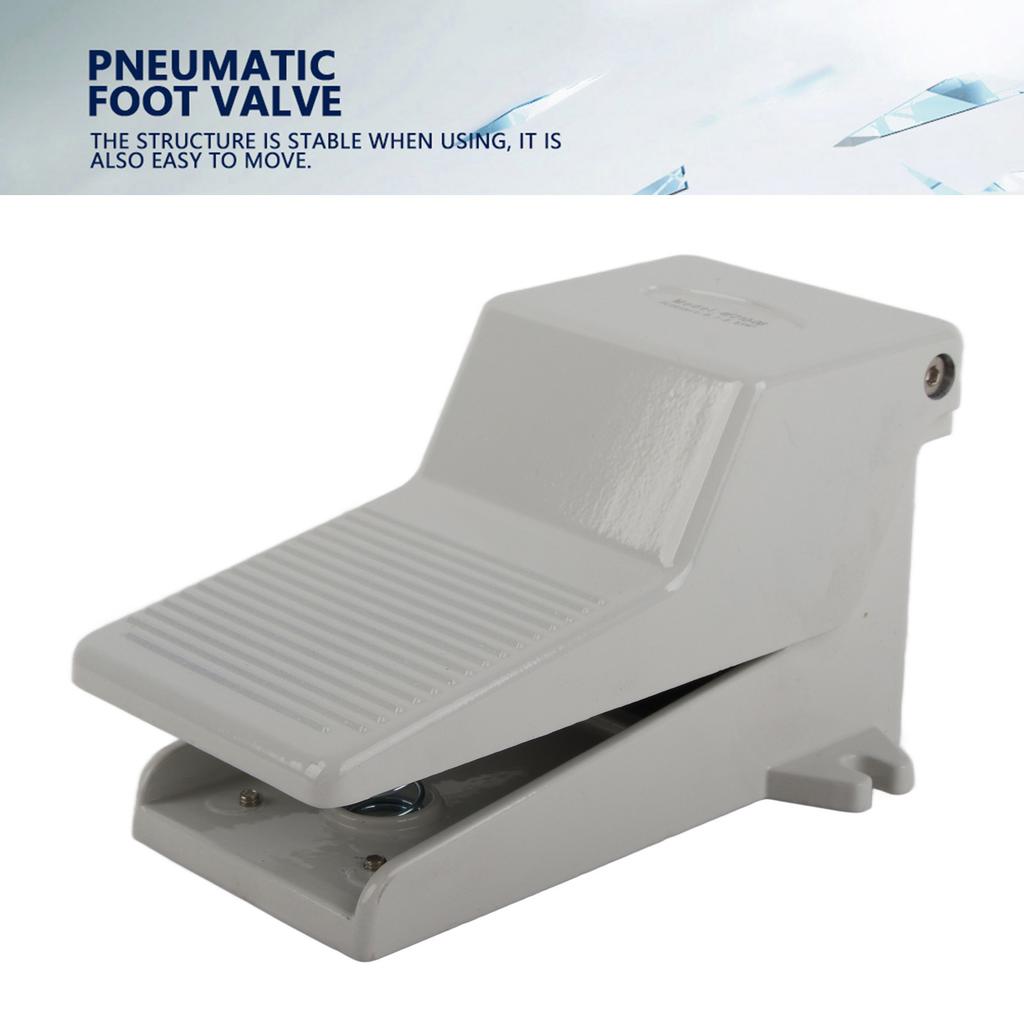 G1 4 2 Position 5 Way Pneumatic Foot Press Control Aluminum Alloy Pedal Valve