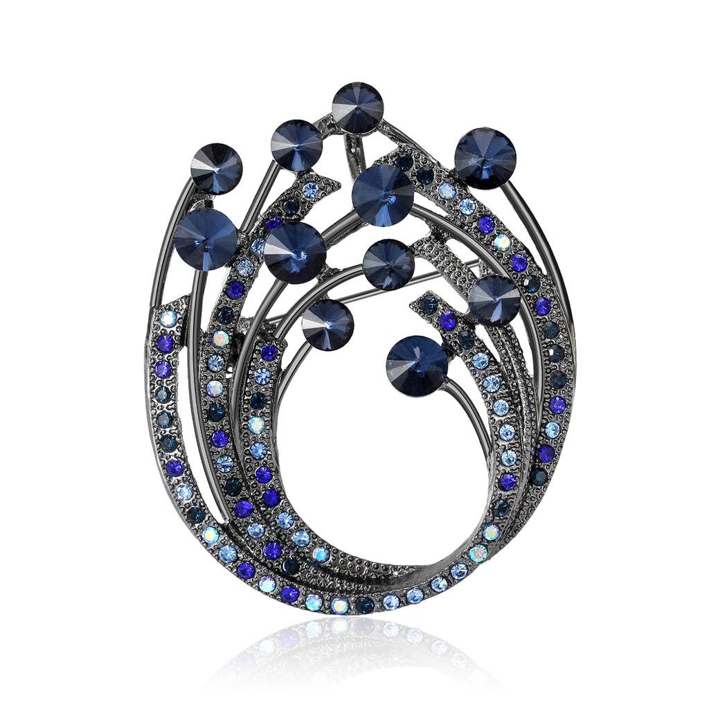 Diamond Brooch Fashion Personality Versatile Rhinestone Corsage Blazer Sweater Pin Accessories