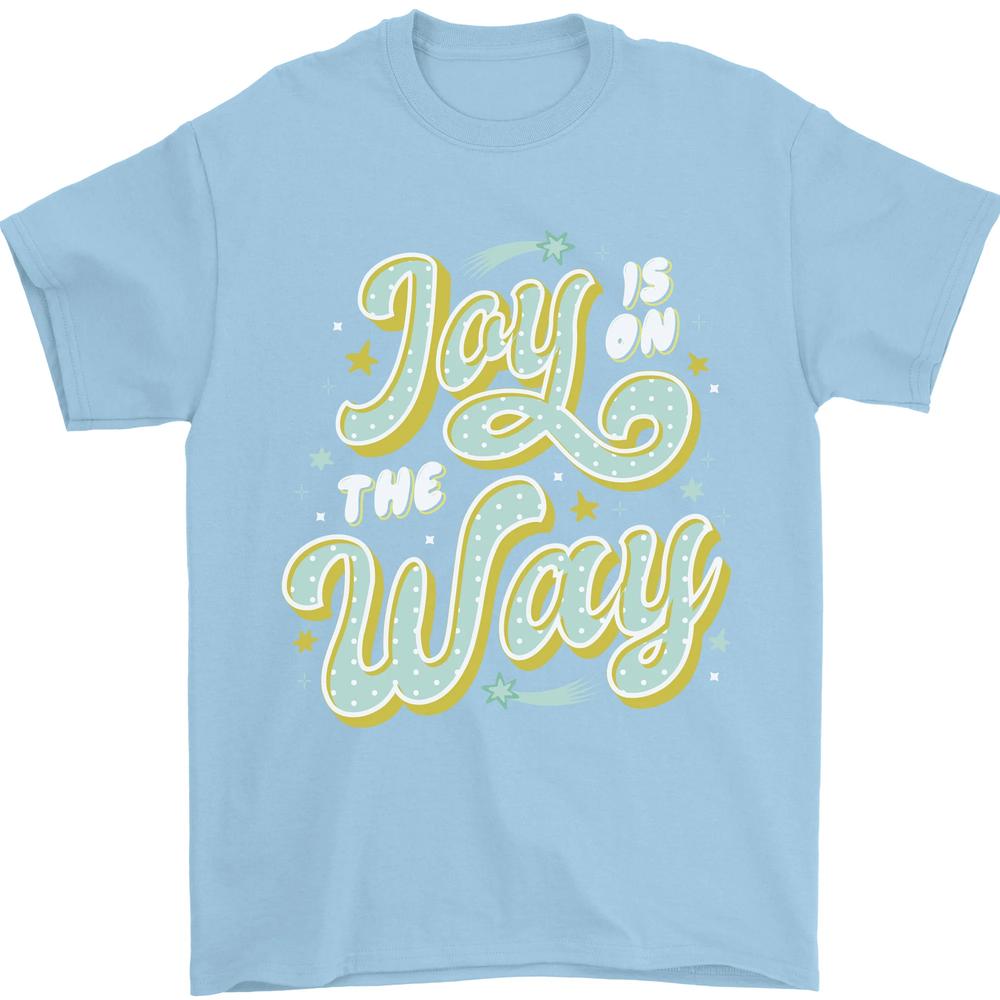 Joy On the Way New Baby Pregnancy Pregnant Unisexs TShirt 100 Cotton S