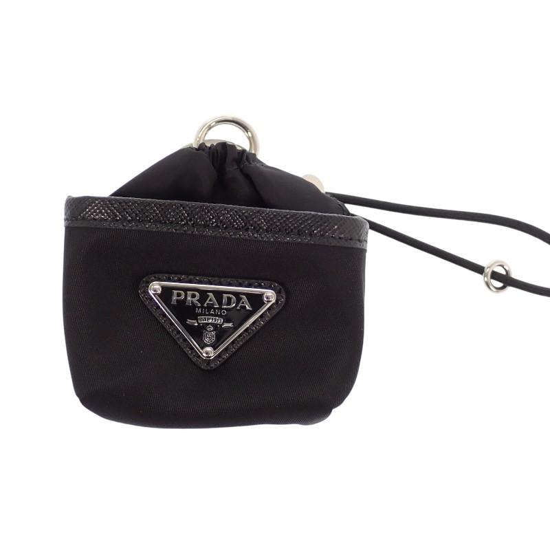 PRADA  2TT170_2DMK_F0002 Bag charm black Nylon Women
