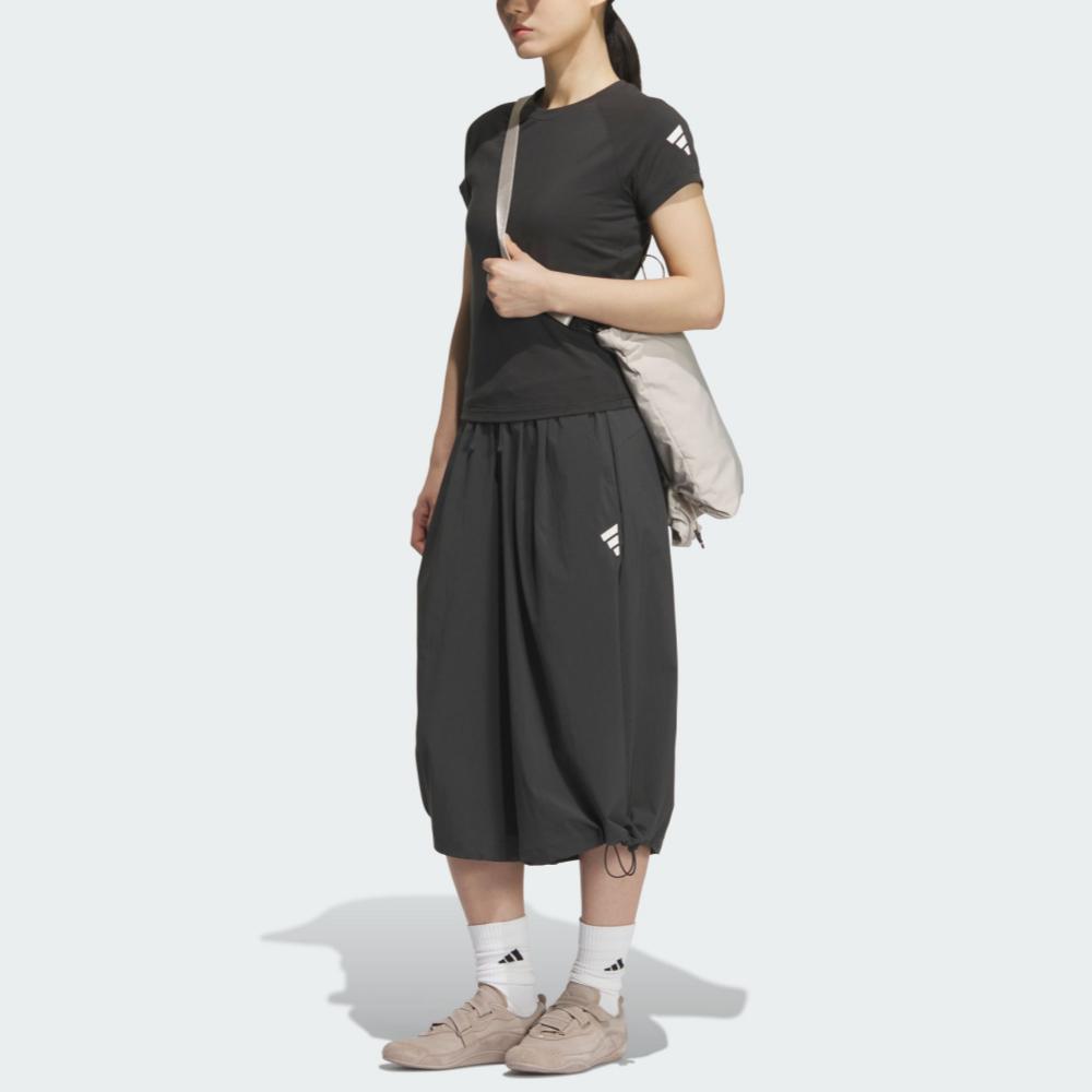 Adidas Fos Future Style Woven Skirt Women Skirts Carbon-Black KC3762