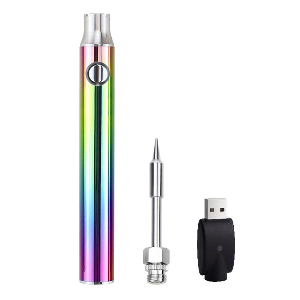 1100mAh Battery Electric Soldering Iron Pen 510 Thread Heat Tips Adjustable Temperature Smart Power Pen Welding Tool Kit