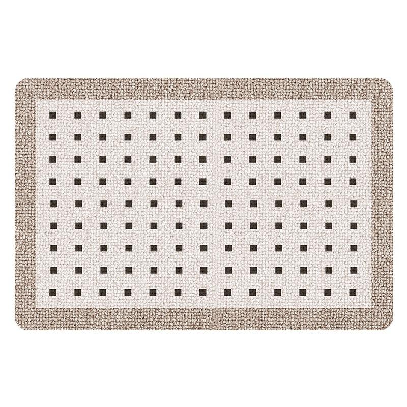 Baie podea covoras picior covoras Silosol noroi absorbant antiderapant toaletă toaletă ușă covor crem aer baie ușă intrare