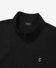 COVERNAT Nylon Half-Zip T-Shirt Black