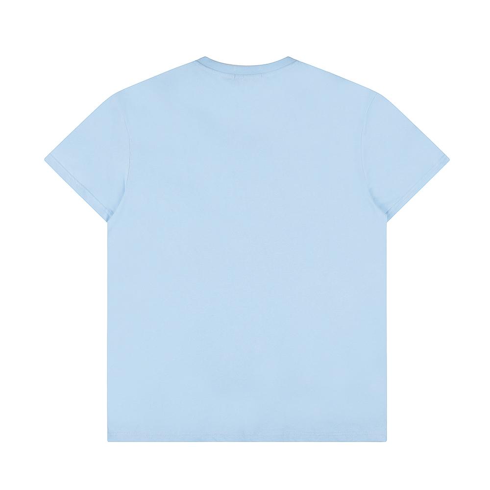 Ralph Lauren Summer Men's and Women's 100% Cotton Polo Bear T-Shirt with Fashion Striped Bear Print & Signature