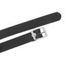 Womens Fashion Cool Black Patent Leather Choker 1" O Ring Collar Necklace
