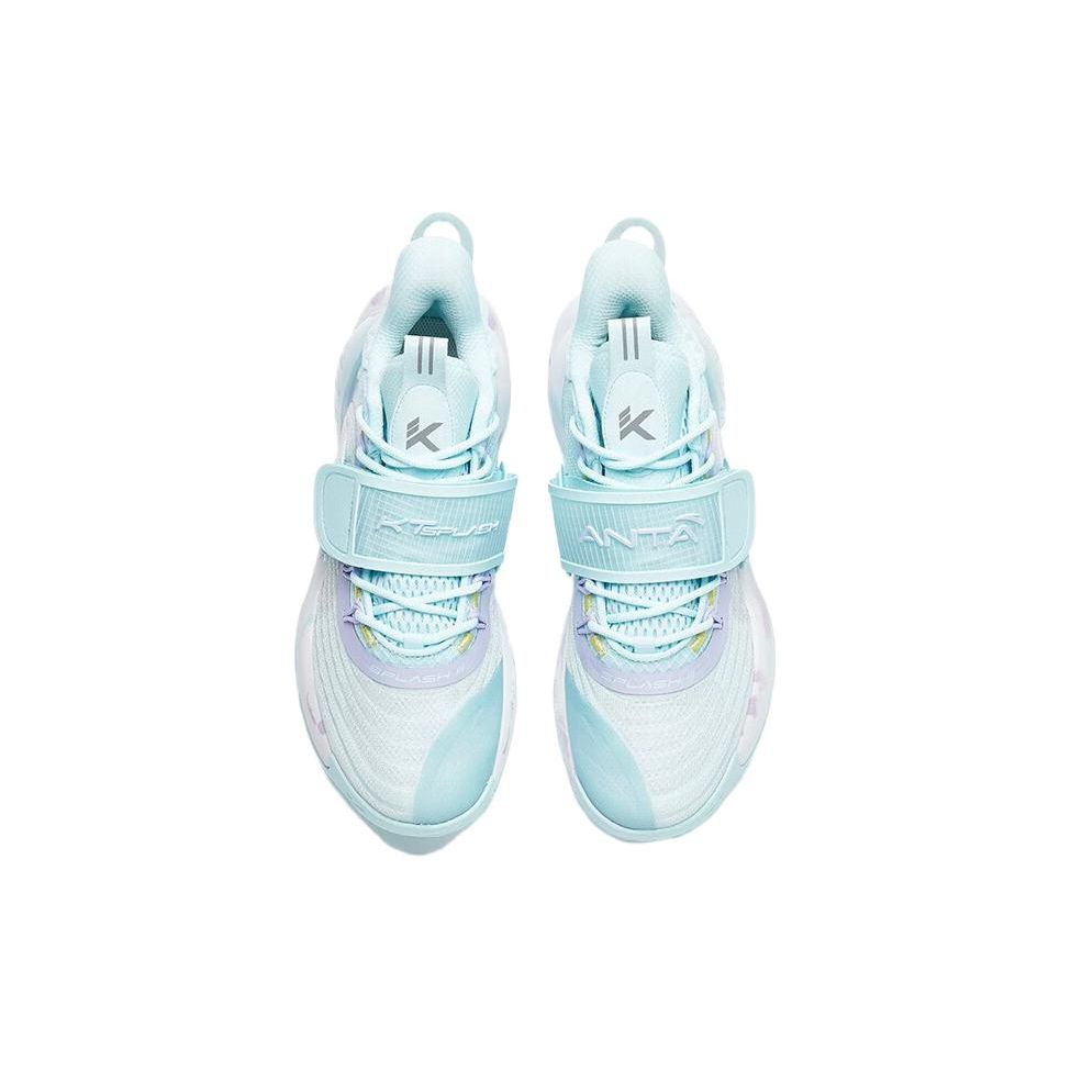 Anta Water Flower 3 High-Top Basketball Shoes Men Sneakers Blue White Purple 112221604S-1