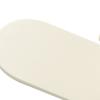 Adhesive Wall Hook Iron Decorative Heavy Duty Towel Hook for Home Bedroom Living Room Kitchen Cream White