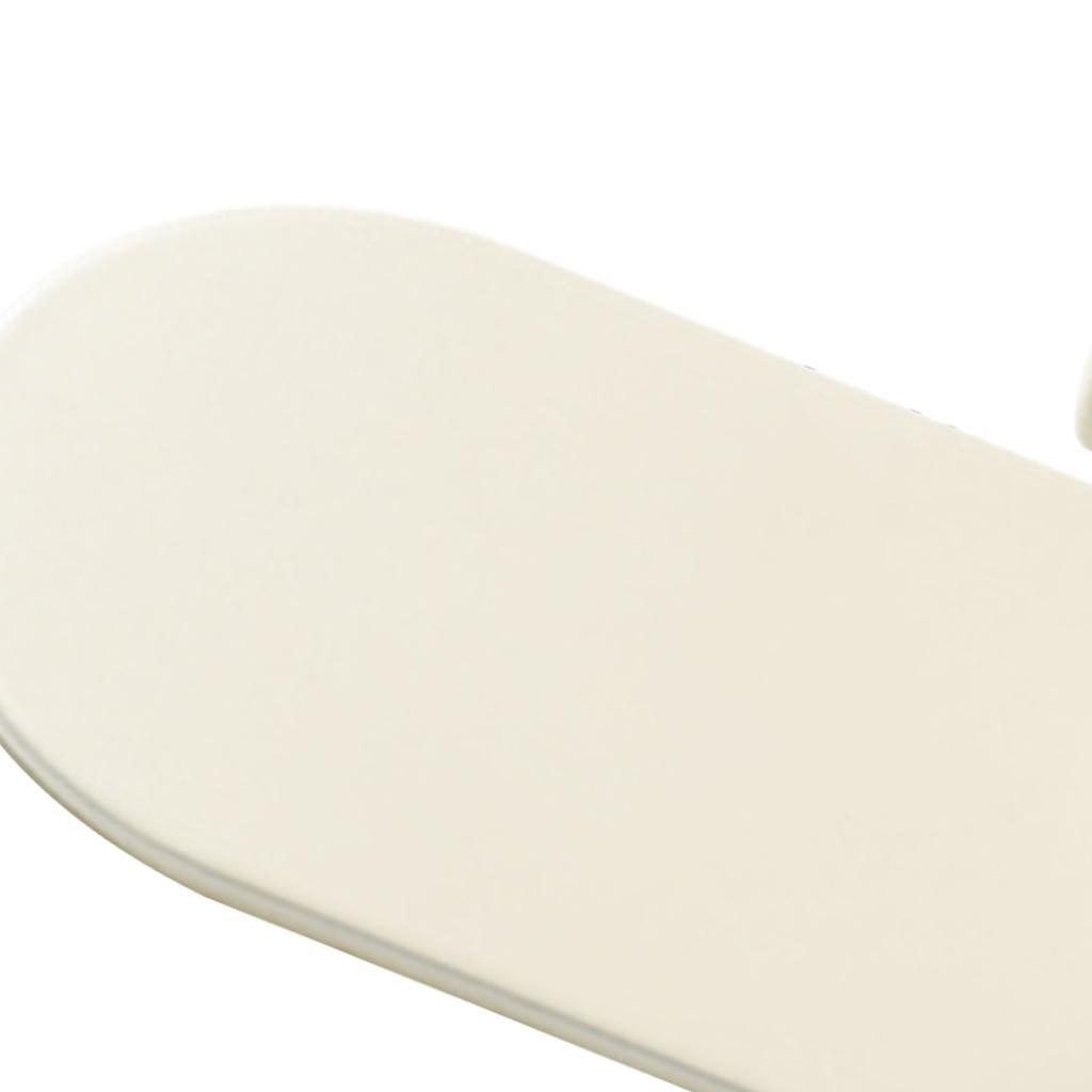 Adhesive Wall Hook Iron Decorative Heavy Duty Towel Hook for Home Bedroom Living Room Kitchen Cream White