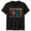 Vintage 1963 Aged To Perfection Unisexs T Shirt 63rd Birthday Gift