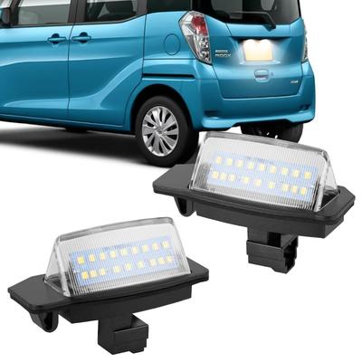 Lumière de plaque d'immatriculation LED Gempro pour Delica D5 eK Cross eK Space eK Cross Space (CV1W, CV2W, CV4W, CV5W), (B34W, B35W, B37W), (B11A), (B34A, B35A,