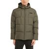 PUMA Down Jackets Men's Green Hooded Moderate Quilted Down Jacket 587722-44
