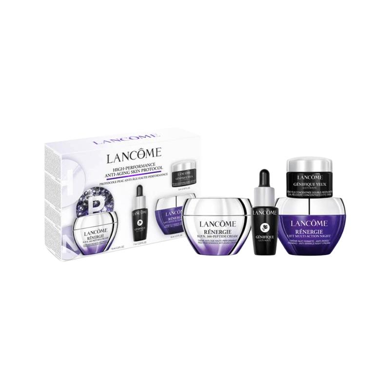 Lancôme Glowing and Moisturizing Skin Care Set Travel Size Moisturizing and Refreshing коричневый