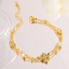 Titanium steel bracelet that does not fade, light luxury four-leaf clover with diamonds, stainless steel bracelet for women, high-end double-layer