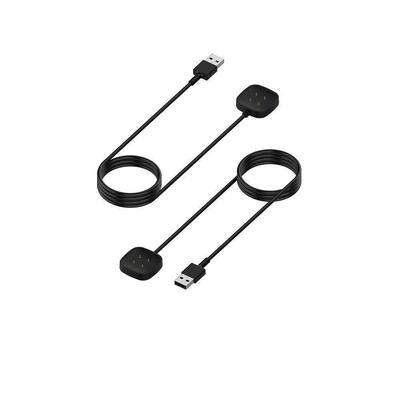 2PCS kabelová nabíječka pro hodinky Fitbit Sense/Fitbit Versa3 Watch USB rychlonabíjecí dokovací kabel 1M