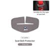 BAGE7 2026 Car Sticker Suede Car Seat Belt Buckle Protector Clip Anti-collision Cover For BMW G30 G20 M3 M5 E91 E92 E93 E36 E70 X3 X4