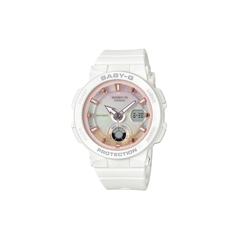 

Casio BABY-G Theme Series Trendy Vitality Street Classic Pointer Dual Display Dial Waterproof Sports Electronic Movement Resin Strap BGA-250-7A2 чёрный