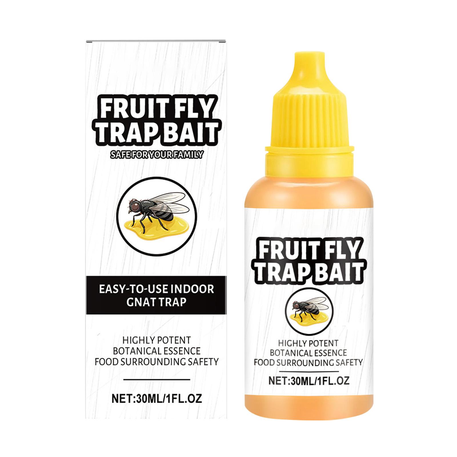 

Фруктовая ловушка, Фруктовая мушка, Контроль фруктовых мушек на кухне, Для помещений и улицы, Дом, Контроль мух на кухне, 30 мл One Size белый