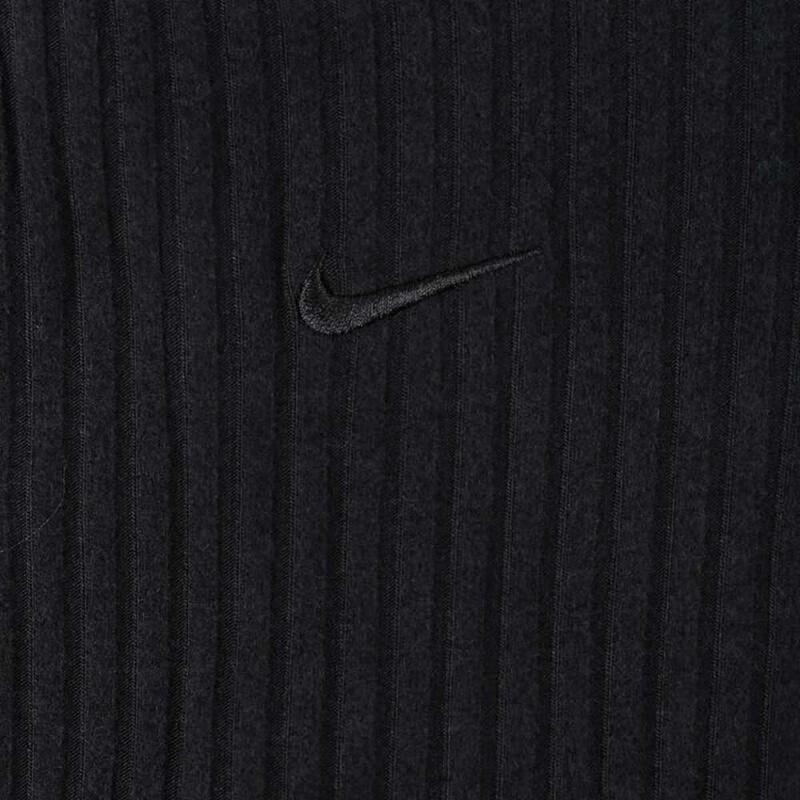 Nike SS24 Breathable Solid Color Sleeveless Dress Women Dresses Black FN3680010