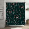 Green Floral Shower Curtain Decorate Your Bathroom with this Beautiful Pattern