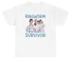 Ringworm Survivor T Shirt Bold Humor Quirky Statement Creative Relatable Unique