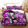 Danganronpa Monokuma Bedding Set 3Pcs Quilt Cover Pillowcase Cartoon Home Textile All Sizes Bed Set