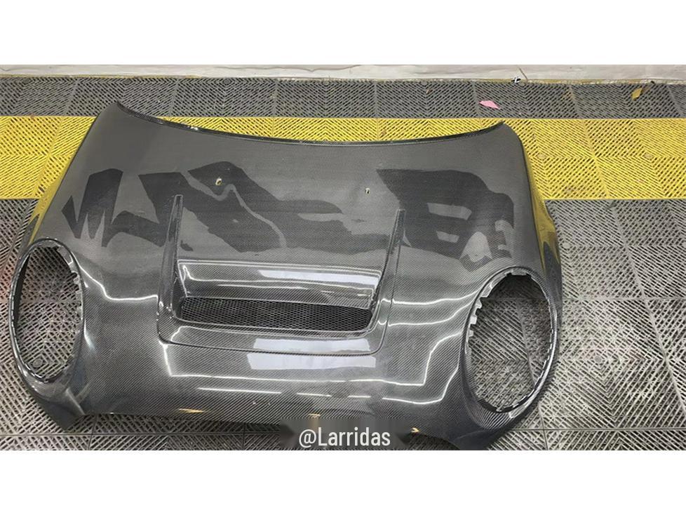 2014-2023 MINI JCW Carbon Fiber Track Hood for Cooper SF56