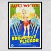 Classic Retro Collectible Old Movie Canvas Poster Classic Film Print Broadway Wall Art Pictures Western Home Decoration