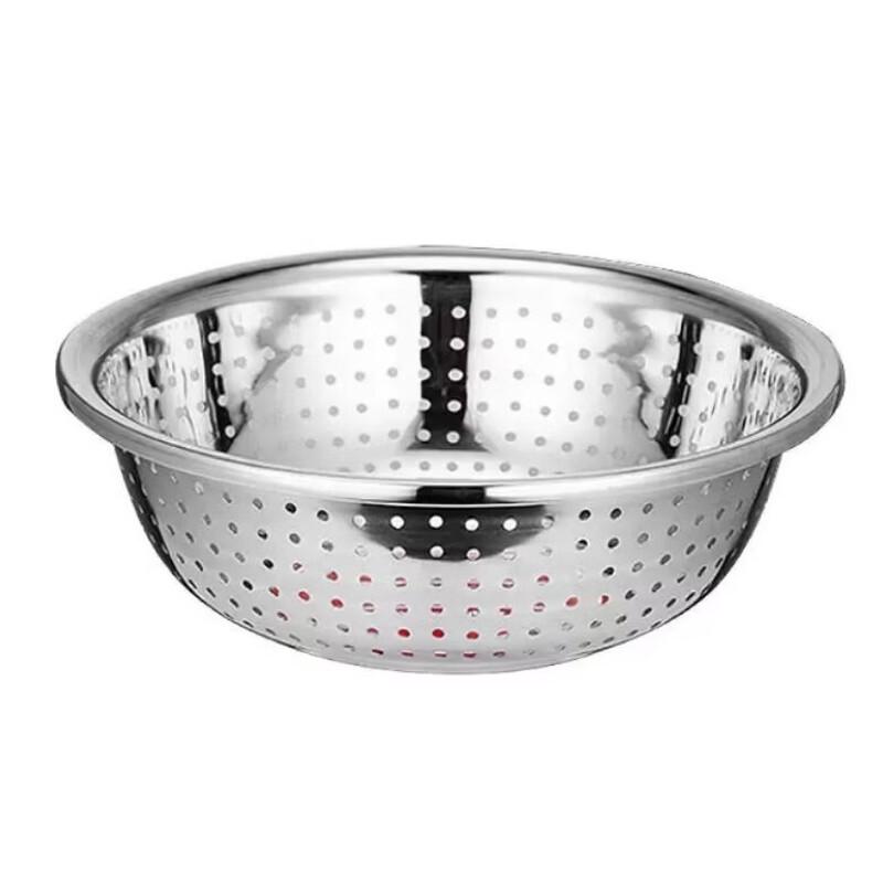 Food Grade 304 Stainless Steel Colander Basin