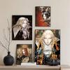 1pc Game C-Castlevania Poster Sticker Print Waterproof Wall Art For Living Room Bedroom Home Decor