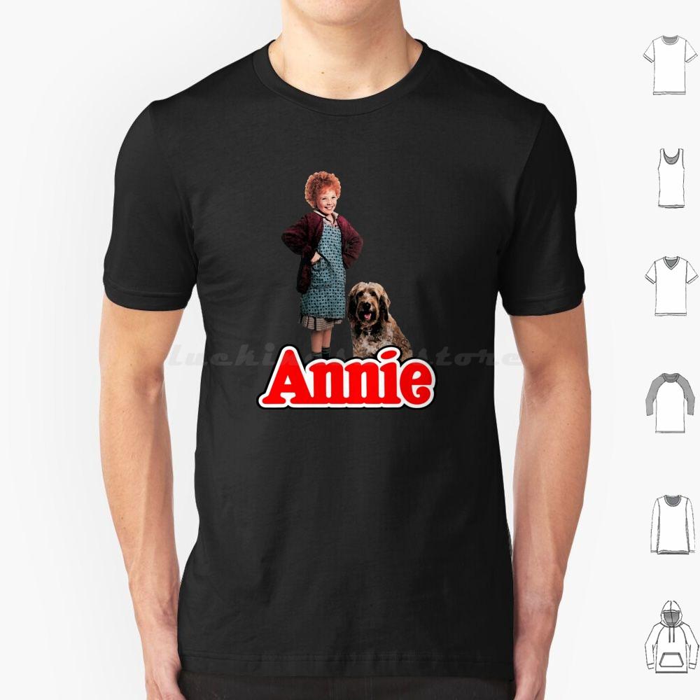 AnnieAnnie Sandy T Shirt 6xl Cotton Cool Tee Annie Movie Film Sandy 80s Musical S