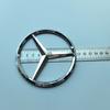 Hot Car Sticker 10.5cm Star Badge ABS Car Emblem Trunk Spare Tire Cover Logo Replacement Sticker for Mercedes Benz W463 G63 G500