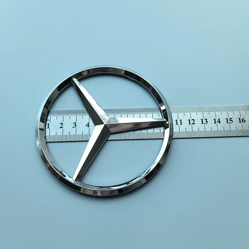 Hot Car Sticker 10.5cm Star Badge ABS Car Emblem Trunk Spare Tire Cover Logo Replacement Sticker for Mercedes Benz W463 G63 G500
