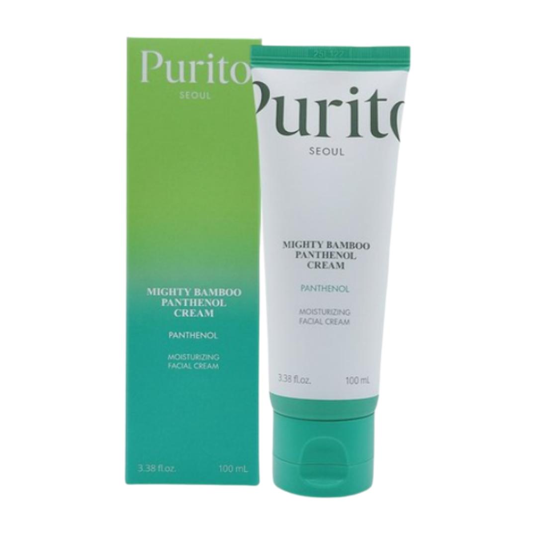 PURITO SEOUL Mighty Bamboo Panthenol Cream Barrier Repair Moisturizing Cream 100ml