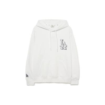 MLB Sweatshirts Unisex White Hooded Moderate Regular 3AHDB0336-07WHS