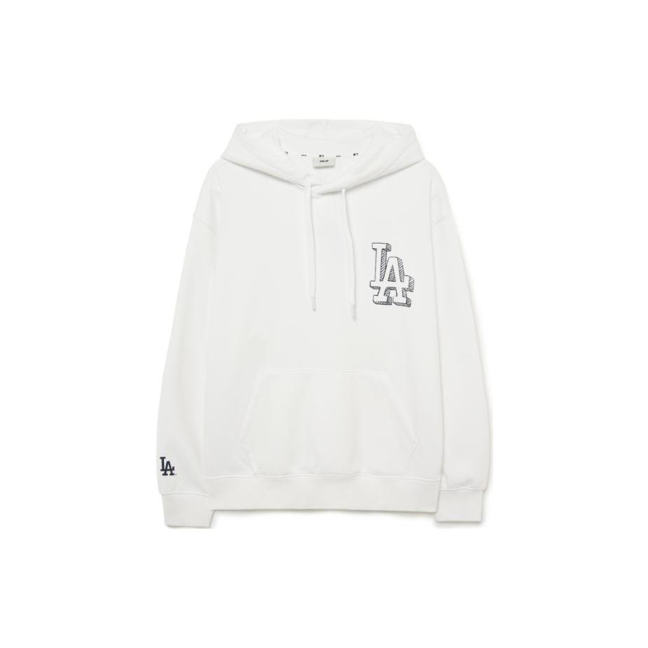 MLB Sweatshirts Unisex White Hooded Moderate Regular 3AHDB0336-07WHS XS