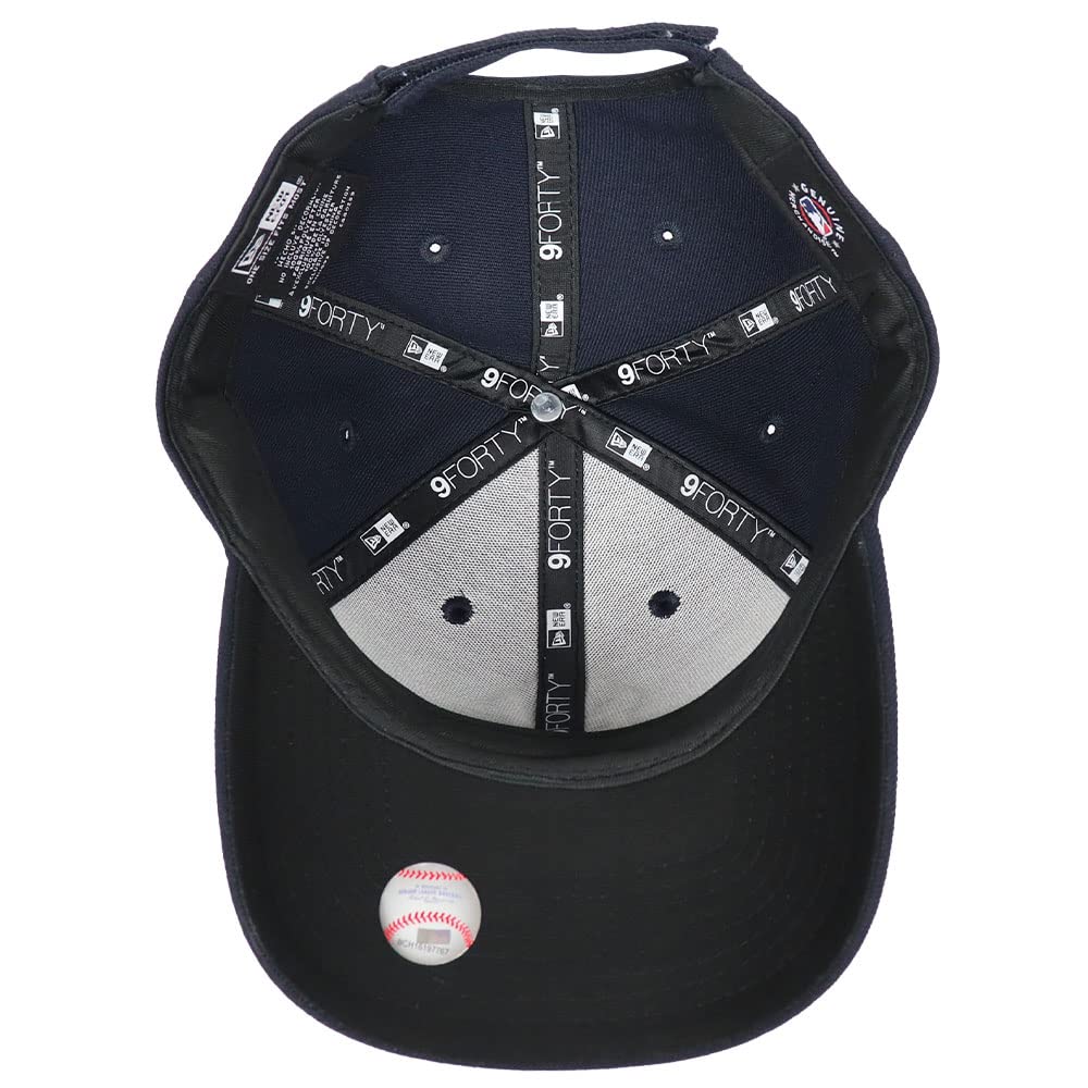 New Era [New Era] Cap for Men and Women 9FORTY Hat MLB Major League Baseball Cap Unisex Logo Brand Seattle Mariners Navy [Used]