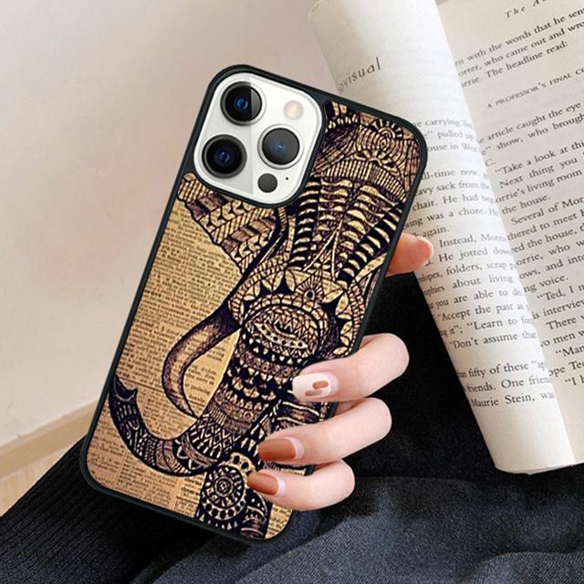 ADORABLE BABY ELEPHANT Phone Case Back Cover for iPhone 16 15 SE2020 14 13 11 12 Pro Max mini XS XR X PlusS Fundas Coque