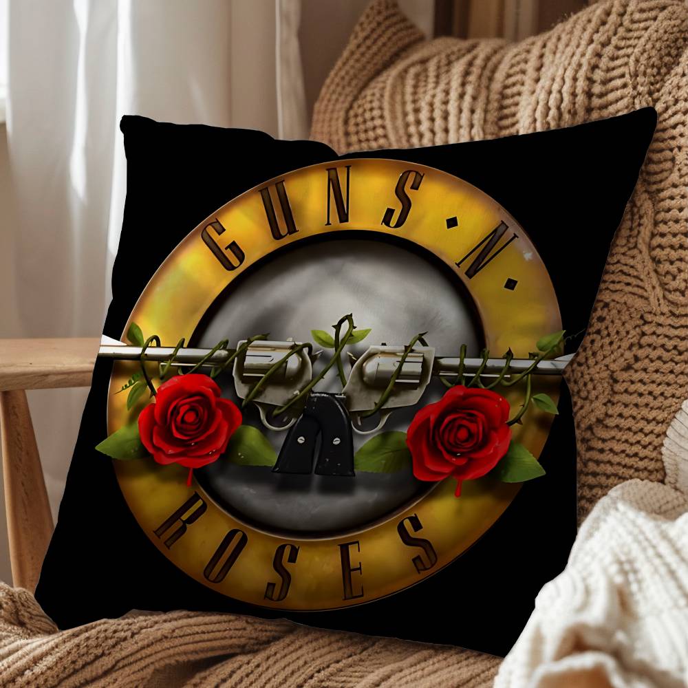 band Guns N Roses Appetite GNR pillow cover living room sofa cushion cover bedroom room bed pillow cover home decoration