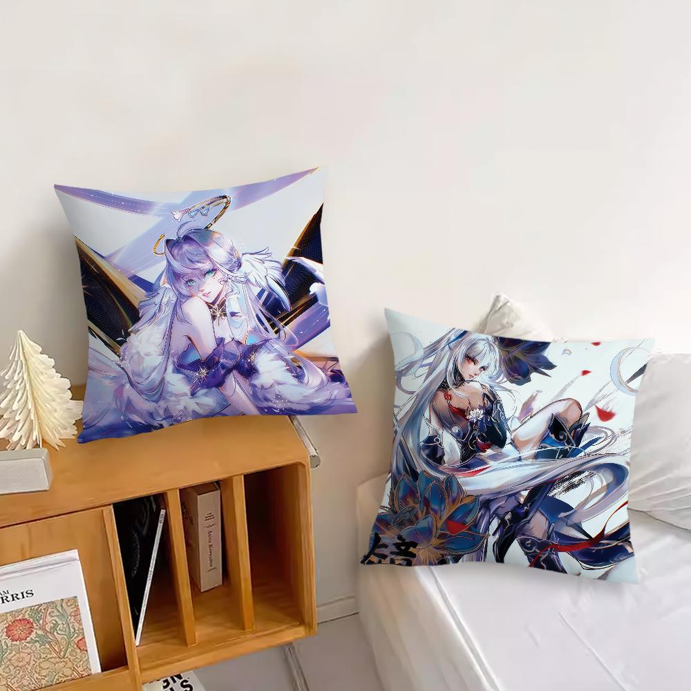 Game Honkai Star Rail a cushion cover Pillow Cover Decoration Room Home Sofa living Office Car Nordic Simplicity