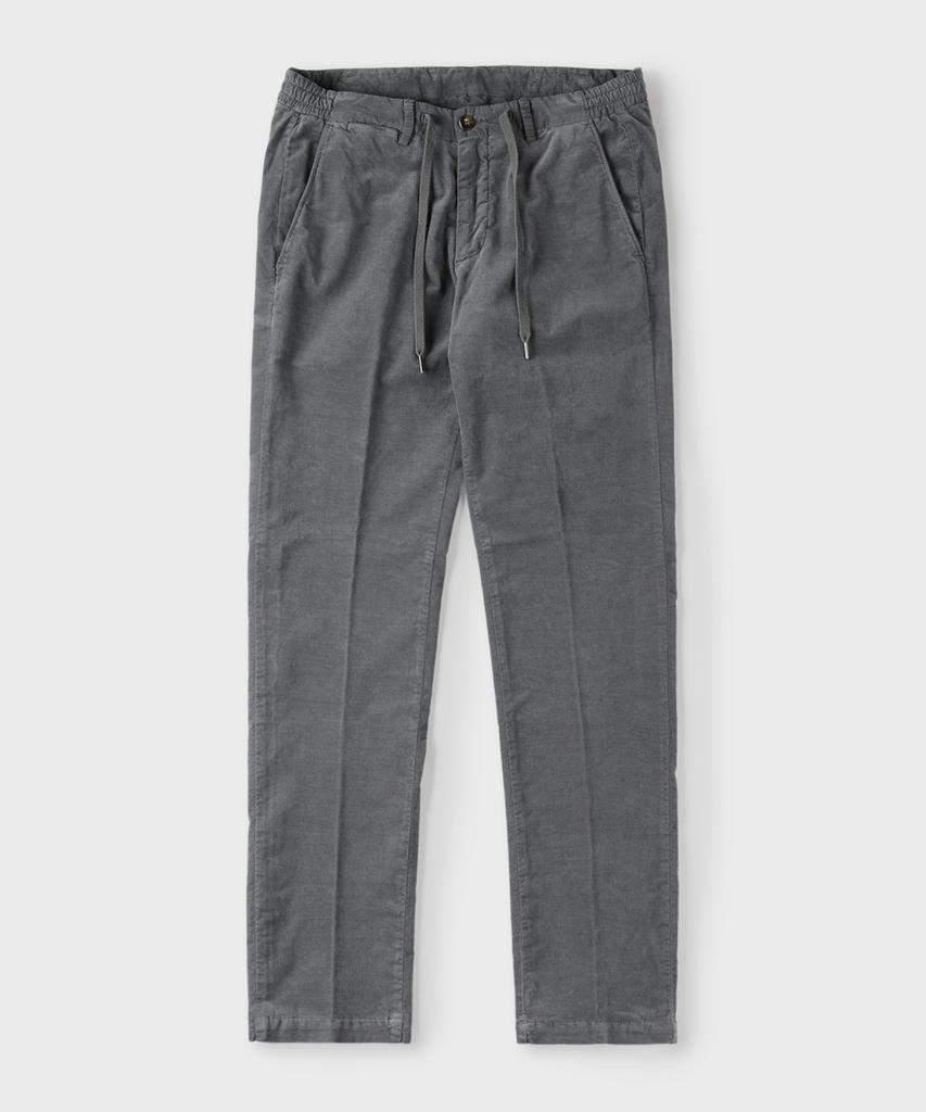 PANICALE Grey Modal Blend Drawstring Pants
