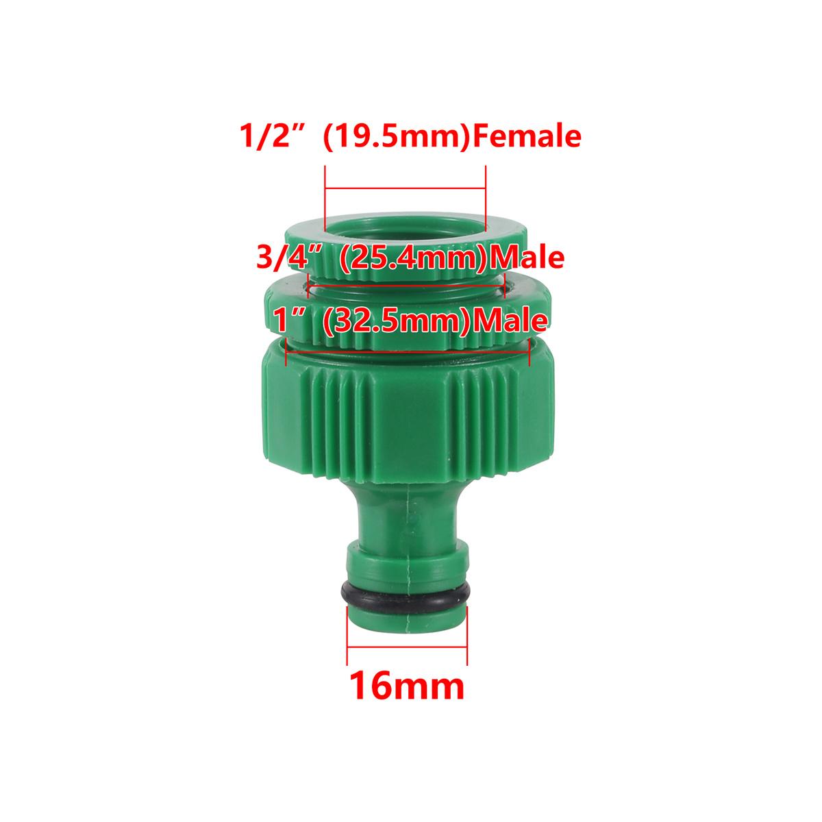 

3/4 Inch Irrigation Water Hose Quick Connector Garden Lawn Drip Irrigation System Waterstop and Water-in Coupler 5Pcs 5Pcs